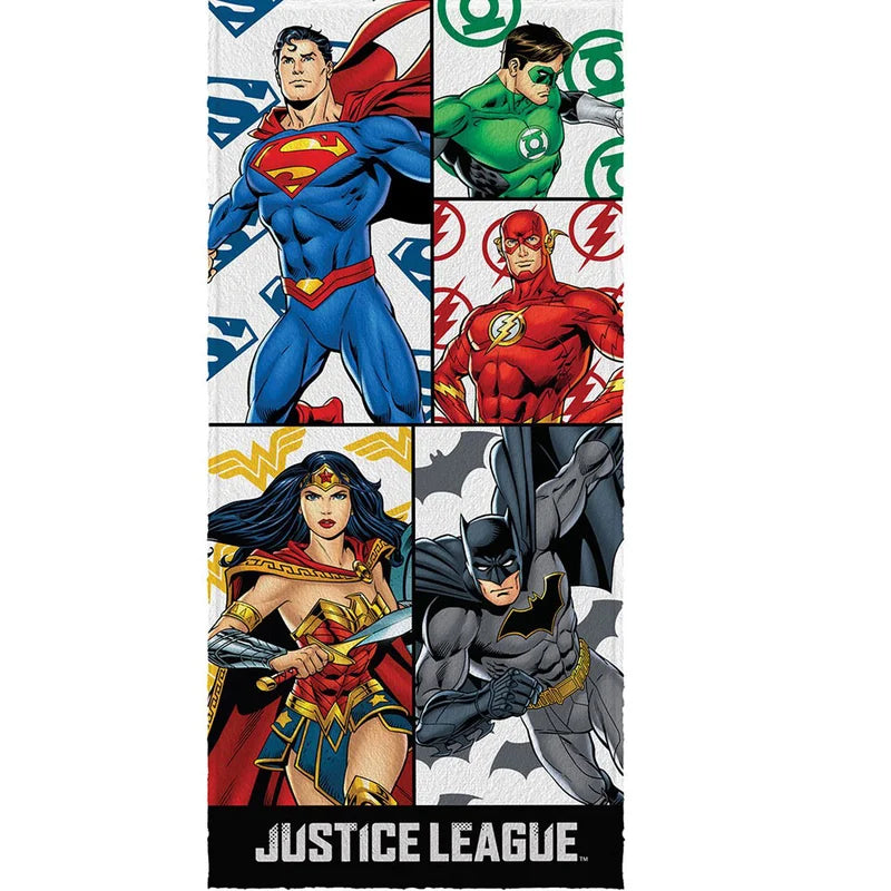 Toalha Infantil Lepper Kids Justice League Heroes