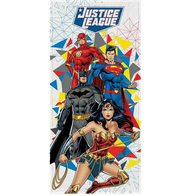 Toalha Infantil Lepper Kids Liga da Justiça Super Heróis